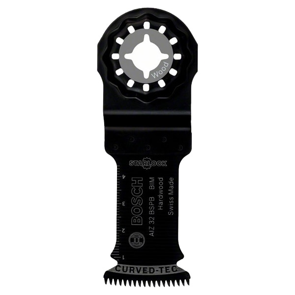Bosch AIZ 32 BSPB – Lame Plongeante BIM Starlock Pour Bois Dur Et Matériaux Avec Clous, 40x32 Mm