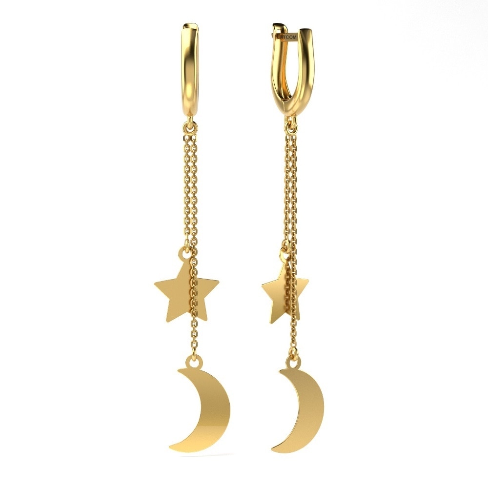 Cercei din aur model 05