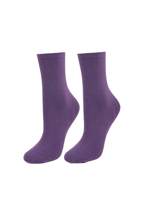 Дамски къси чорапи FORTE 58, Marilyn, един размер, Лилав, One Size