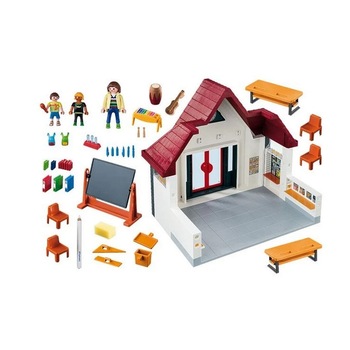 Set Playmobil scoala , contine 3 figurine , multicolor Set Playmobil scoala , contine 3 figurine , multicolor