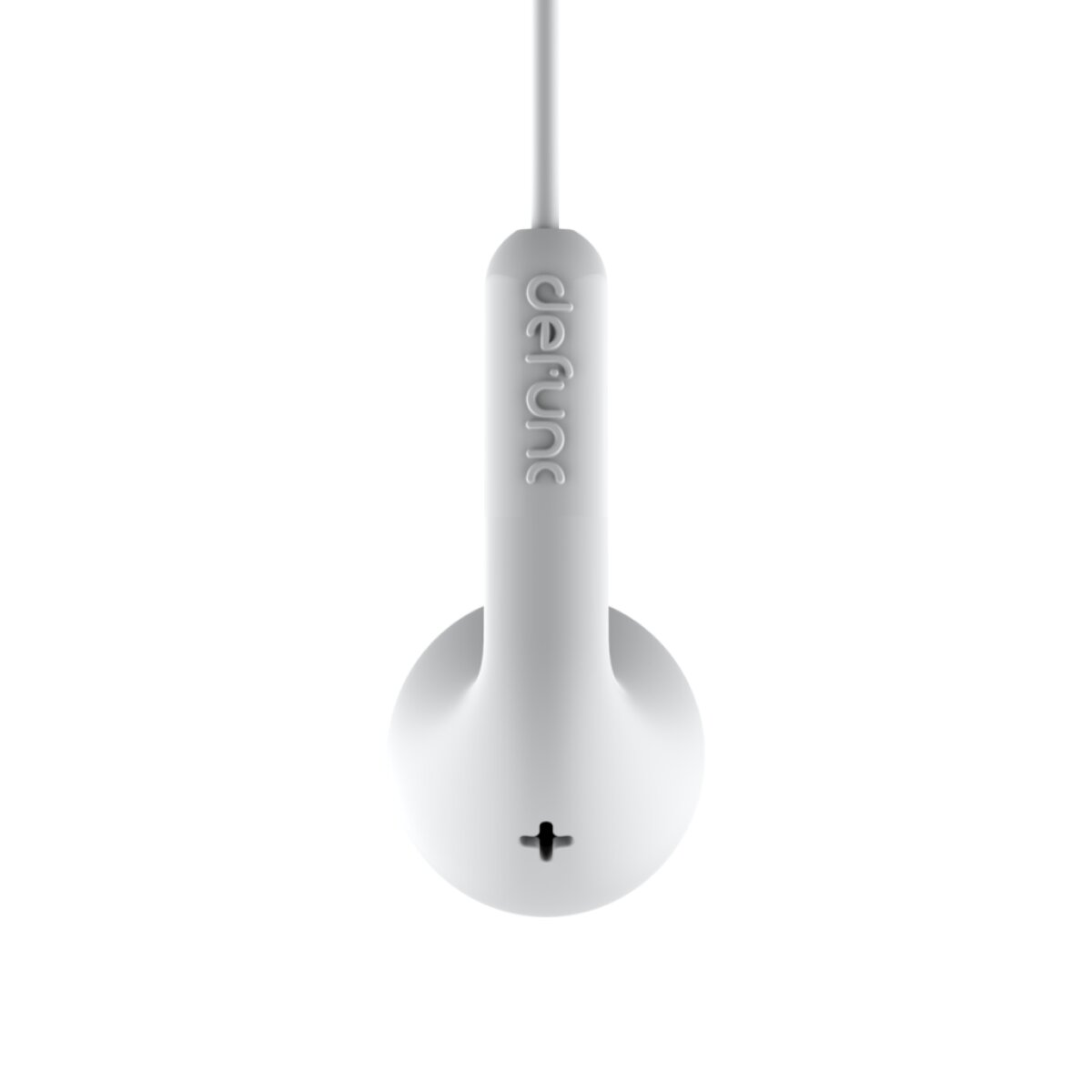 Casti cu Fir DeFunc Basic Talk Microfon Jack 3.5mm Alb