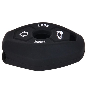 Husa cheie din silicon, compatibil cu BMW seria 3, E38, E39, E46, E83, X3, X5, Z3, Z4, Negru Husa cheie din silicon, compatibil cu BMW seria 3, E38, E39, E46, E83, X3, X5, Z3, Z4, Negru