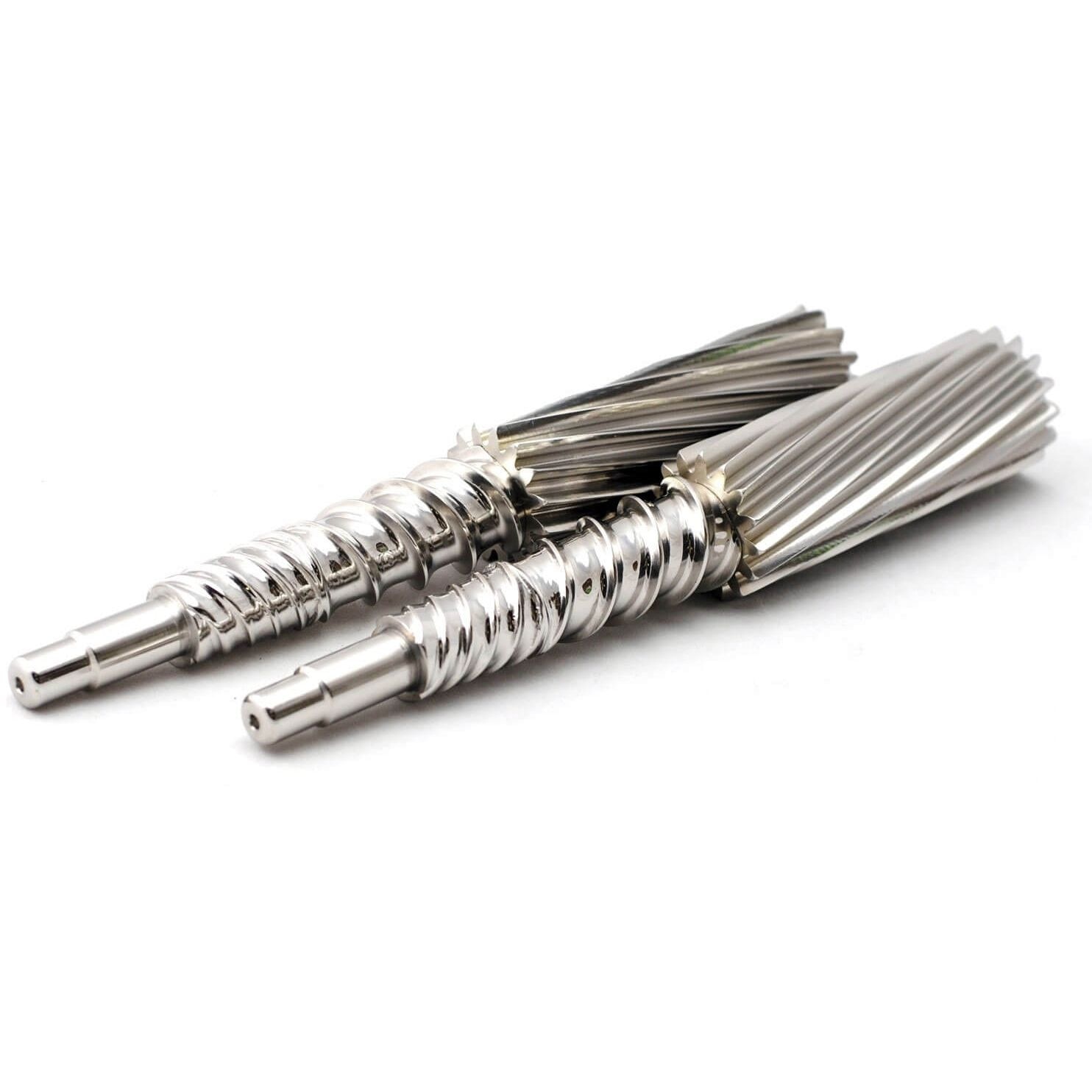 Set axe melcate canelate din otel inoxidabil de tip 304, Angel Juicer, Gri