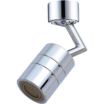 Adaptor universal, MAKS, economisire apa, aerator, atasabil la robinet antistropire cu doua nivele de viteza, anti scurgeri, rotativ Adaptor universal, MAKS, economisire apa, aerator, atasabil la robinet antistropire cu doua nivele de viteza, anti scurgeri, rotativ