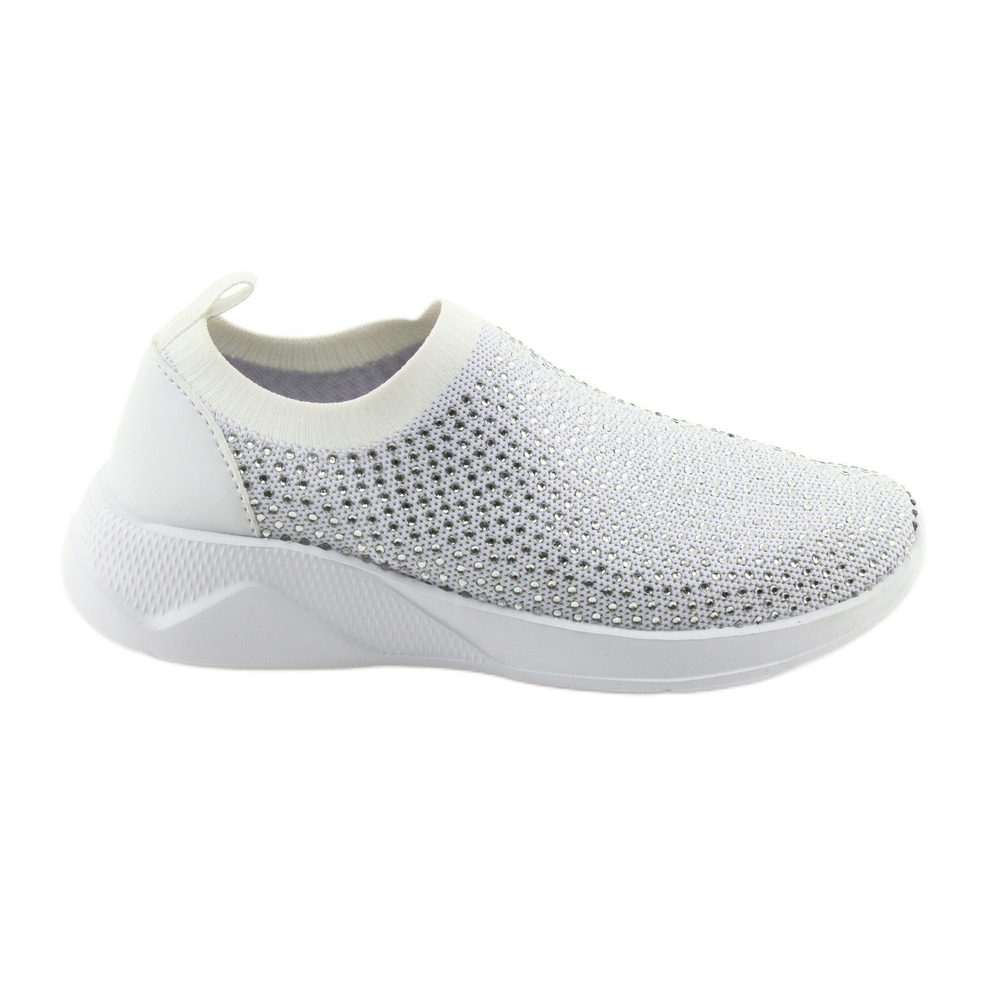 Pantofi copii American Club, BM54916, Alb