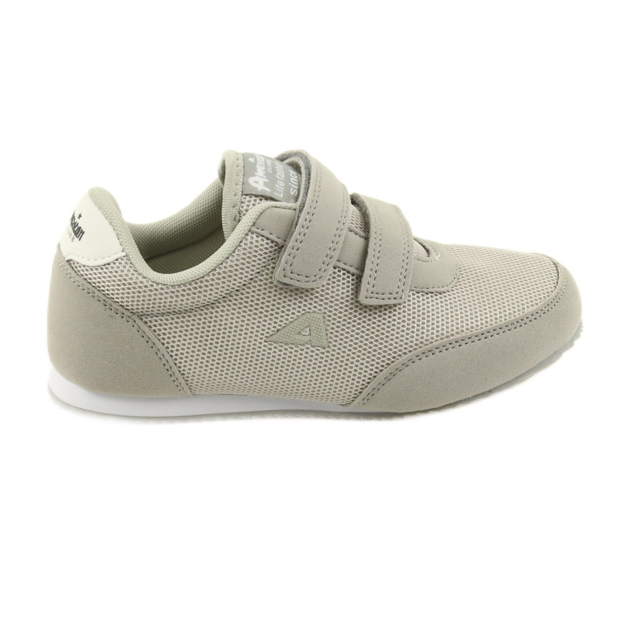 Pantofi copii American Club, BM53346, Gri