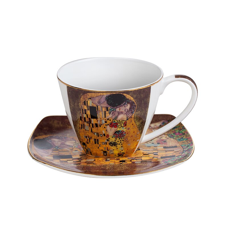 Set de portelan, ceasca si farfurie Lancaster, 991740, Multicolor