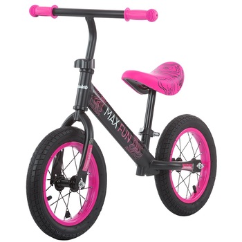 Bicicleta fara pedale Chipolino Max Fun pink Bicicleta fara pedale Chipolino Max Fun pink