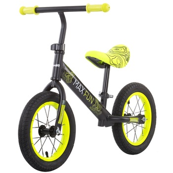 Bicicleta fara pedale Chipolino Max Fun green Bicicleta fara pedale Chipolino Max Fun green