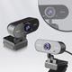 Camera web 1080p cu microfon, 1920x1080, 30 fps, USB 2.0 plug and play, Negru