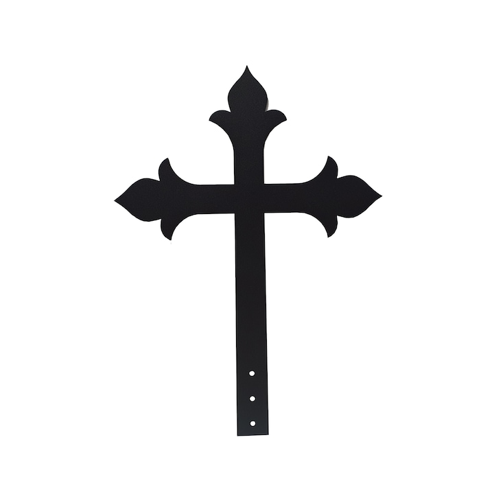 Cruce pentru acoperis din metal 45X32 cm