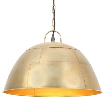 Lampa suspendata vintage rotunda, vidaXL, Fier, 41 x 26.5 cm, Multicolour Lampa suspendata vintage rotunda, vidaXL, Fier, 41 x 26.5 cm, Multicolour