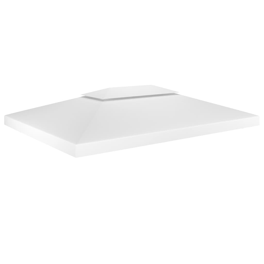Copertina acoperis foisor, vidaXL, Poliester, 4 x 3 m, 310 g / m², Alb