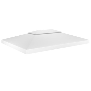 Copertina acoperis foisor, vidaXL, Poliester, 4 x 3 m, 310 g / m², Alb Copertina acoperis foisor, vidaXL, Poliester, 4 x 3 m, 310 g / m², Alb