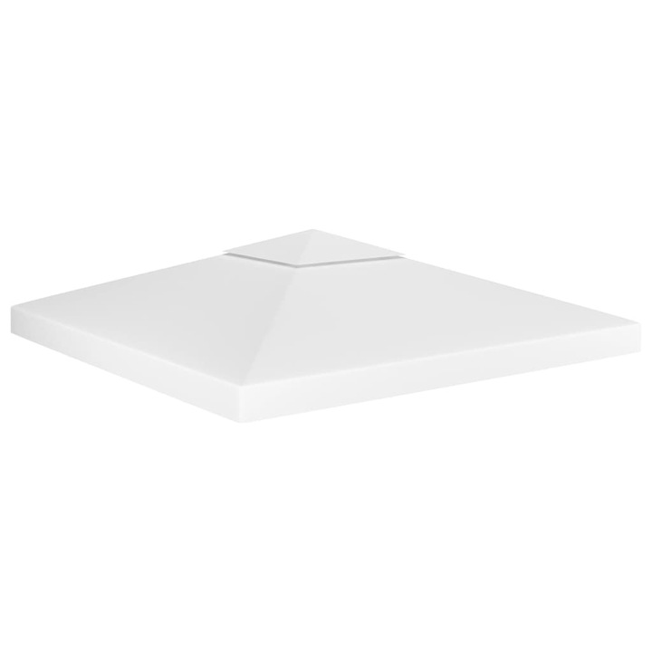 Двоен покрив за шатра vidaXL, 310 г/м², 3x3 м, бял