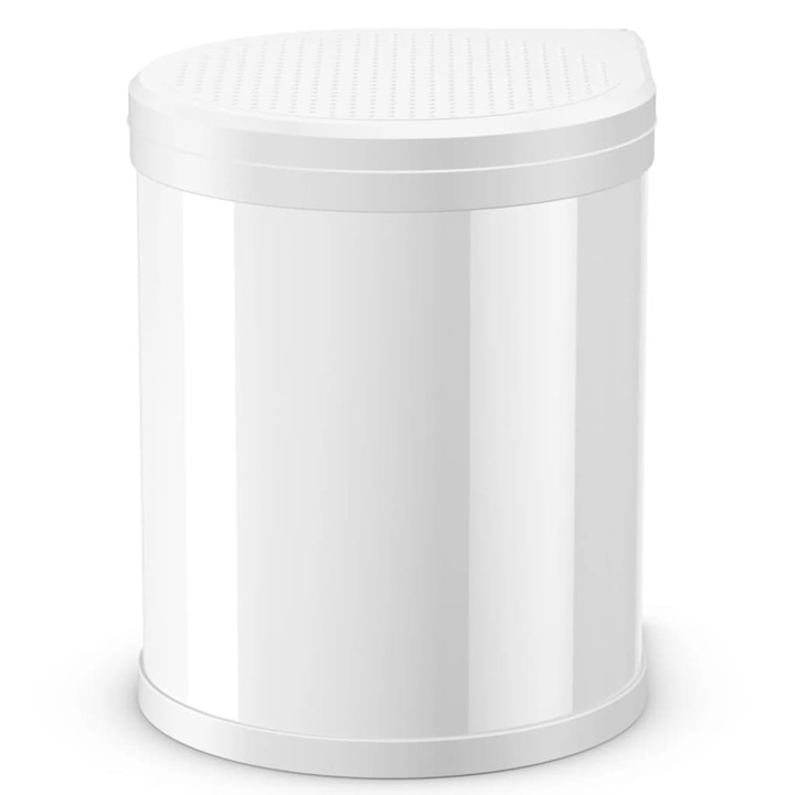 Cos de gunoi pentru dulap Compact-Box M Hailo, alb, 15 L 3555-101