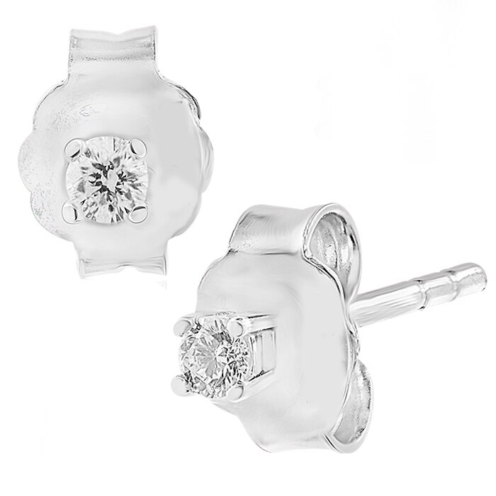 Cercei aur cu diamante, Ilex Gold, 275120