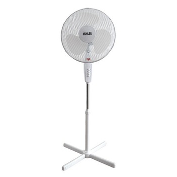 Ventilator MUHLER FM-4041, 1,30 m, 45W, 3 Trepte de viteza, Alb Ventilator MUHLER FM-4041, 1,30 m, 45W, 3 Trepte de viteza, Alb