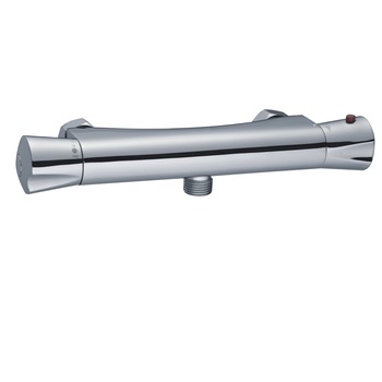 Baterie cabina de dus, Diplon, Termostatic, Alama, Crom Baterie cabina de dus, Diplon, Termostatic, Alama, Crom