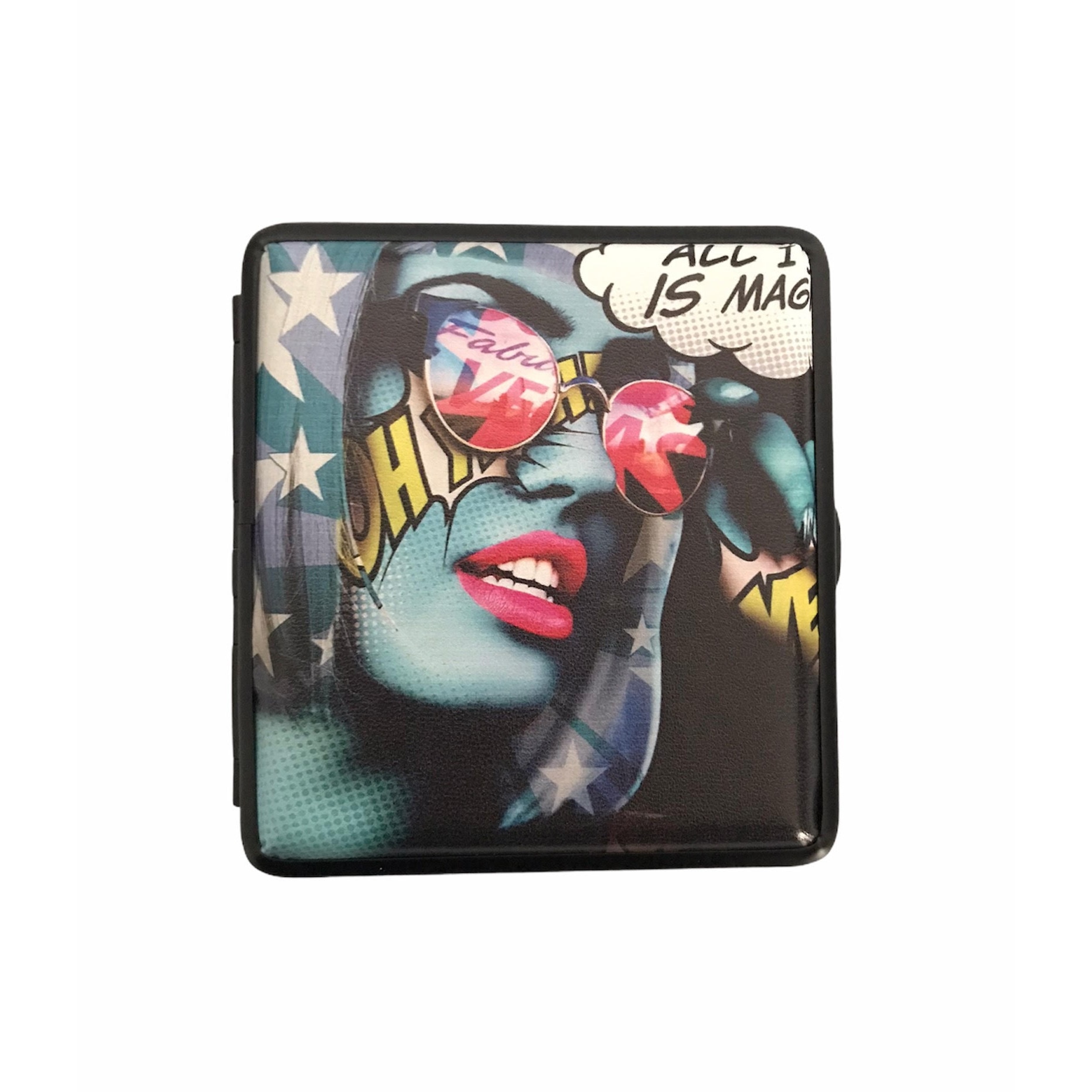 Tabachera Angel Faces Magic multicolor, capacitate 20 tigarete