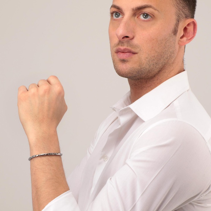 Bratara Morellato SALS41, Argintiu