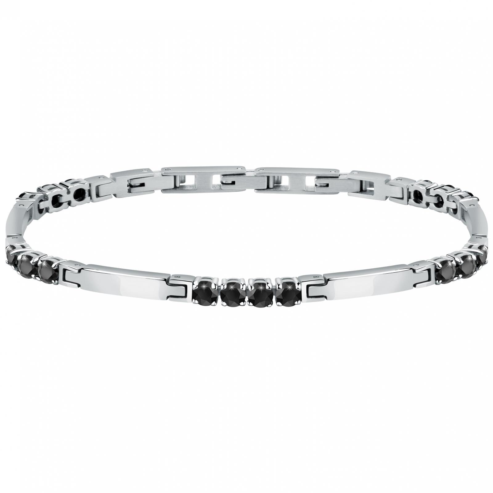 Bratara Morellato SAEV46, Argintiu, Negru