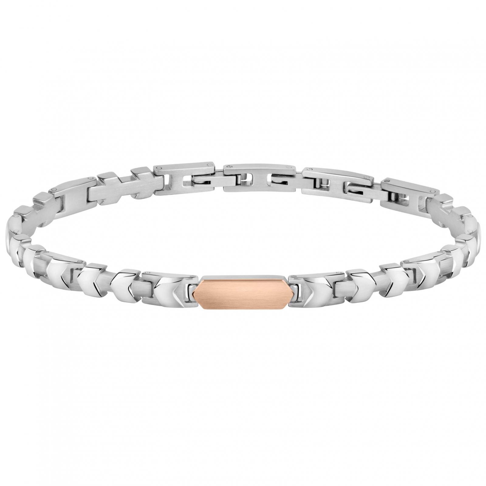 Bratara Morellato SALS28, Argintiu, Rose gold