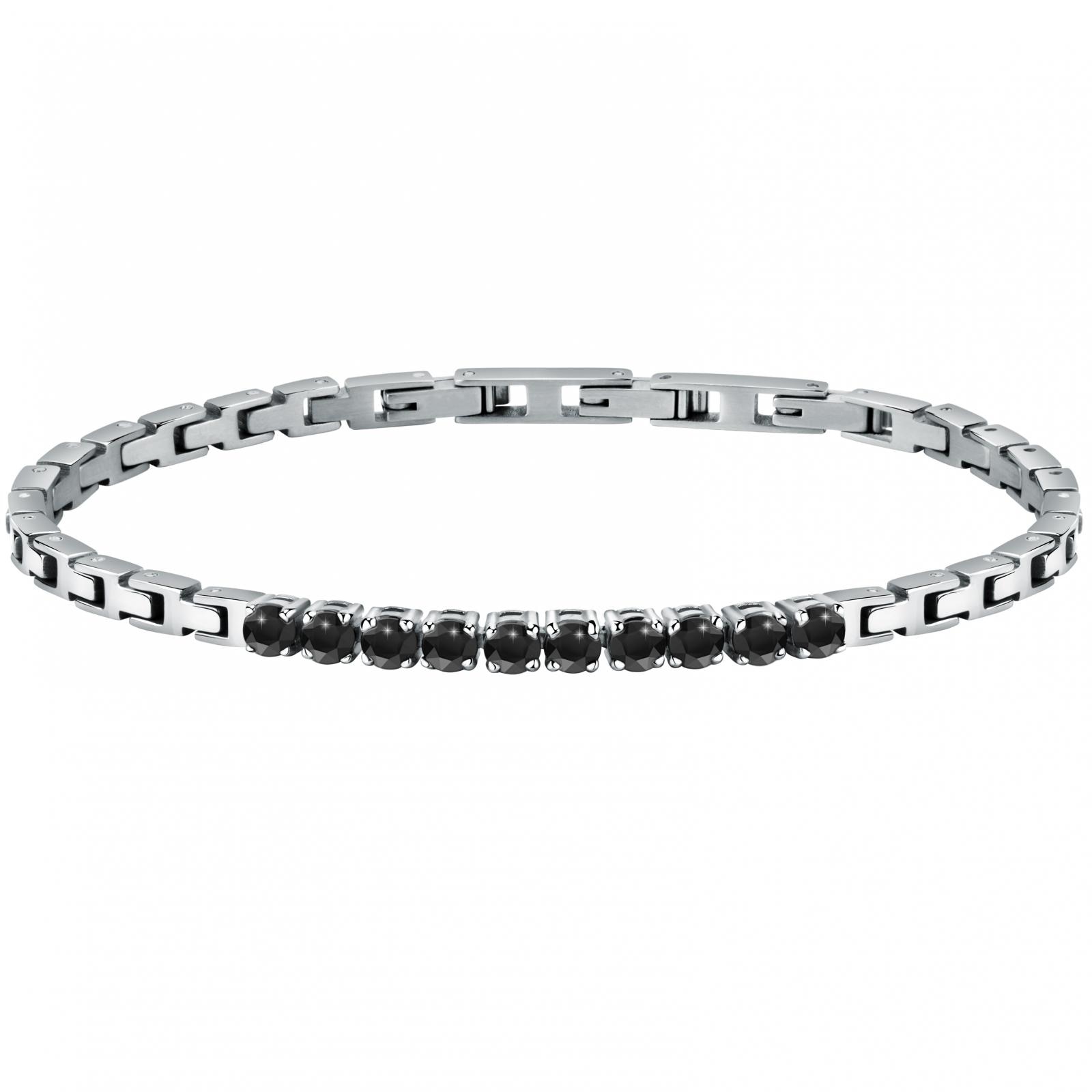Bratara Morellato SAEV48, Argintiu, Negru