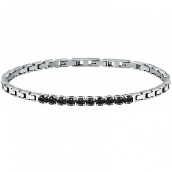 Bratara Morellato SAEV48, Argintiu, Negru Bratara Morellato SAEV48, Argintiu, Negru