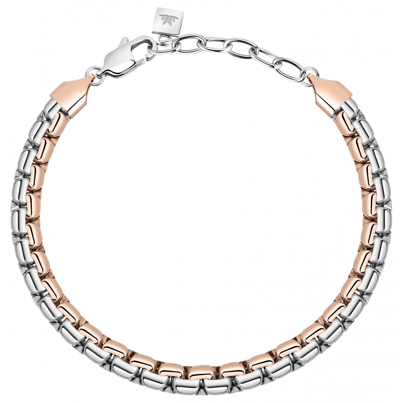Bratara Morellato SALS54, Argintiu, Rose gold