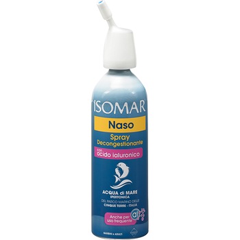 Spray pentru nas cu acid hyaluronic Isomar, 100ml Spray pentru nas cu acid hyaluronic Isomar, 100ml