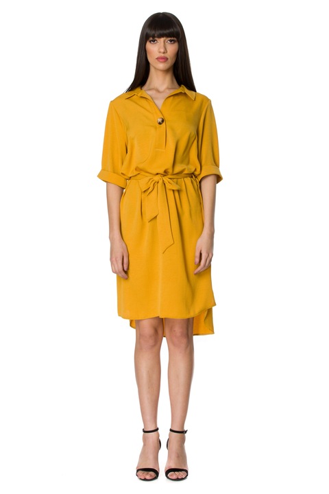 Női ruha, mustársárga, Mustársárga, 32-34