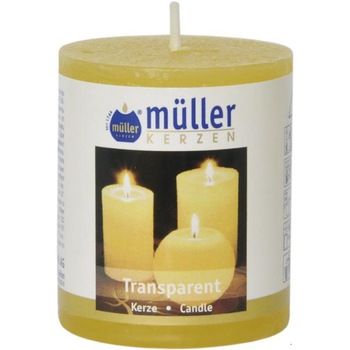 Lumanare polar 60/52 mm Galben Lumanare polar 60/52 mm Galben