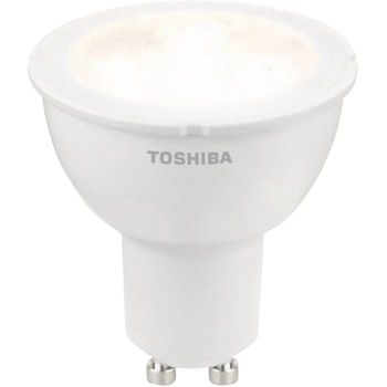 Spot LED Toshiba, GU10, 4.5 W, PAR16, 3000K, lumina calda, dimabil Spot LED Toshiba, GU10, 4.5 W, PAR16, 3000K, lumina calda, dimabil