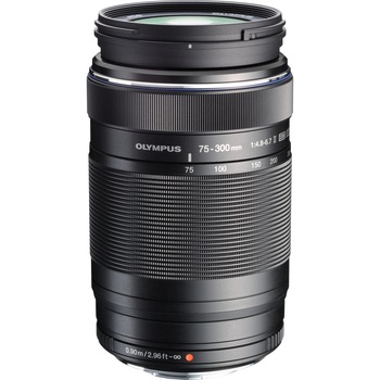 Obiectiv Olympus M.Zuiko Digital ED 75-300mm F4.8-6.7 black II, MFT, Negru Obiectiv Olympus M.Zuiko Digital ED 75-300mm F4.8-6.7 black II, MFT, Negru