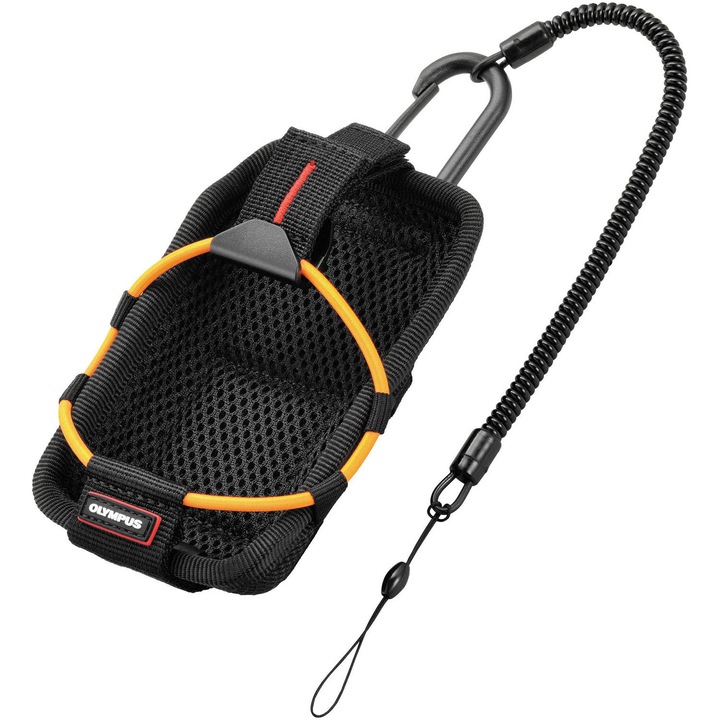 Калъф за фотоапарат Olympus CSCH-123 за TG-6 (спортен държач), оранжев