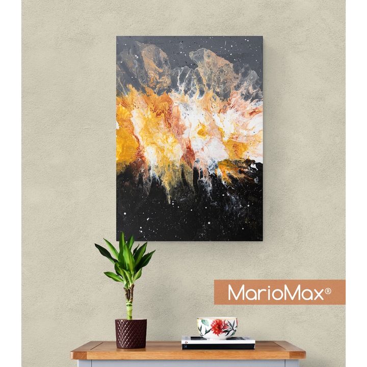 Картина MarioMax Night prejudice, Aбстрактно изкуство, 70 x 50 см