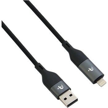 Cablu A+ POWER incarcare-sincronizare, 4IN1, TYPEC-L PD-20W, TYPEC-TYPEC-60W, 1m Cablu A+ POWER incarcare-sincronizare, 4IN1, TYPEC-L PD-20W, TYPEC-TYPEC-60W, 1m