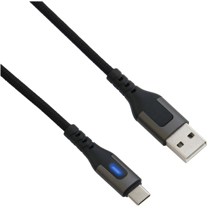 Cablu A+ incarcare-sincronizare, USB- Type C, 1m