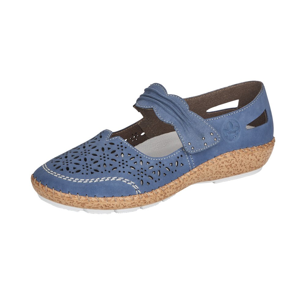 Pantofi dama Rieker Lavern, Albastru, 37