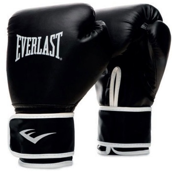 Manusi antrenament Everlast, prindere velcro pentru incheietura, PVC sintetic, curatare usoara, marimea S/M Manusi antrenament Everlast, prindere velcro pentru incheietura, PVC sintetic, curatare usoara, marimea S/M