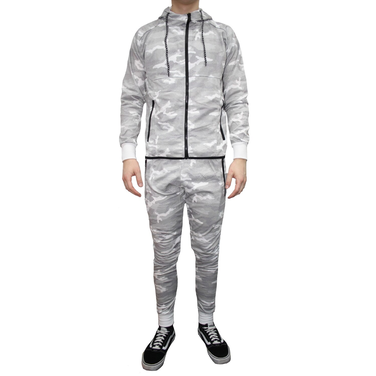 Trening barbati Cinc S1826 Camo Gri Deschis