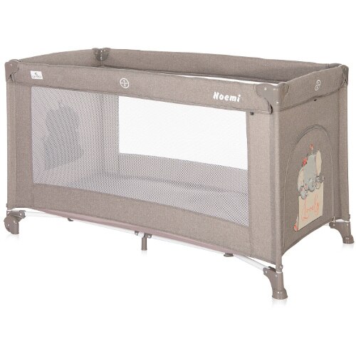 Patut Lorelli Pliabil Noemi cu 1 Nivel, String Elephant