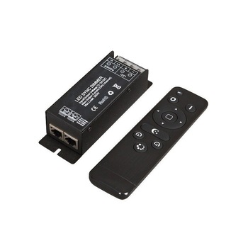 Controller RF, cu telecomanda, pentru benzi led, monocromatice, Ultralux SCRFC25, 300W, 25A, 12-24V dc Controller RF, cu telecomanda, pentru benzi led, monocromatice, Ultralux SCRFC25, 300W, 25A, 12-24V dc