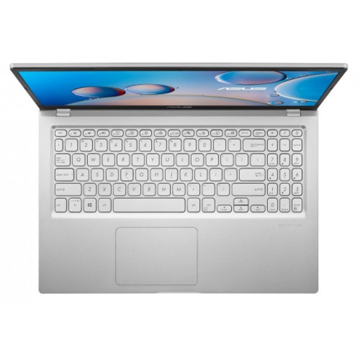 Laptop Asus X515JA-BQ1488T Laptop, 15.6 FHD Képernyő, i3-1005G1 Processzor, 8GB RAM, 256 GB SSD, Wndows 10 Home S, Transparent Silver