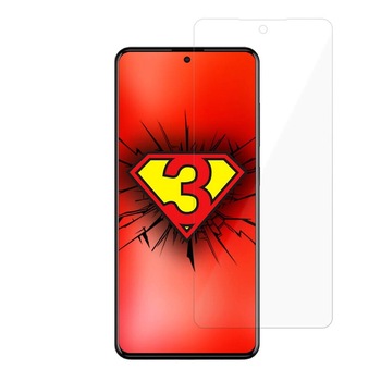 Folie Protectie Sticla Flexibila 3MK pentru Samsung Galaxy A72, Structura Incasabila, 7H, 0.3 mm, Transparenta Folie Protectie Sticla Flexibila 3MK pentru Samsung Galaxy A72, Structura Incasabila, 7H, 0.3 mm, Transparenta