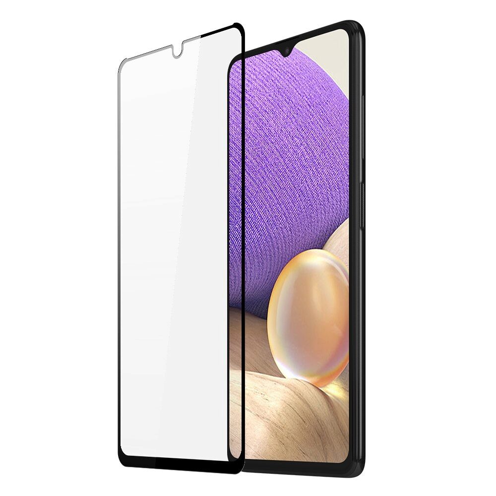 Folie de Protectie Dux Ducis 9D pentru Samsung Galaxy A02s/A12/A32 5G/M12, Sticla Temperata, Case Friendly, Negru