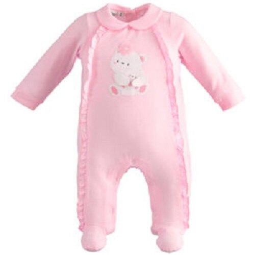 Salopeta fete Ido roz cu botosei guleras 3 luni