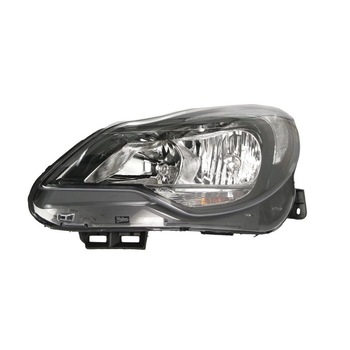 Far stanga negru semnalizare transparenta,electric, cu motor electric bec H7/H1 Opel Corsa D 2007-2014 Far stanga negru semnalizare transparenta,electric, cu motor electric bec H7/H1 Opel Corsa D 2007-2014