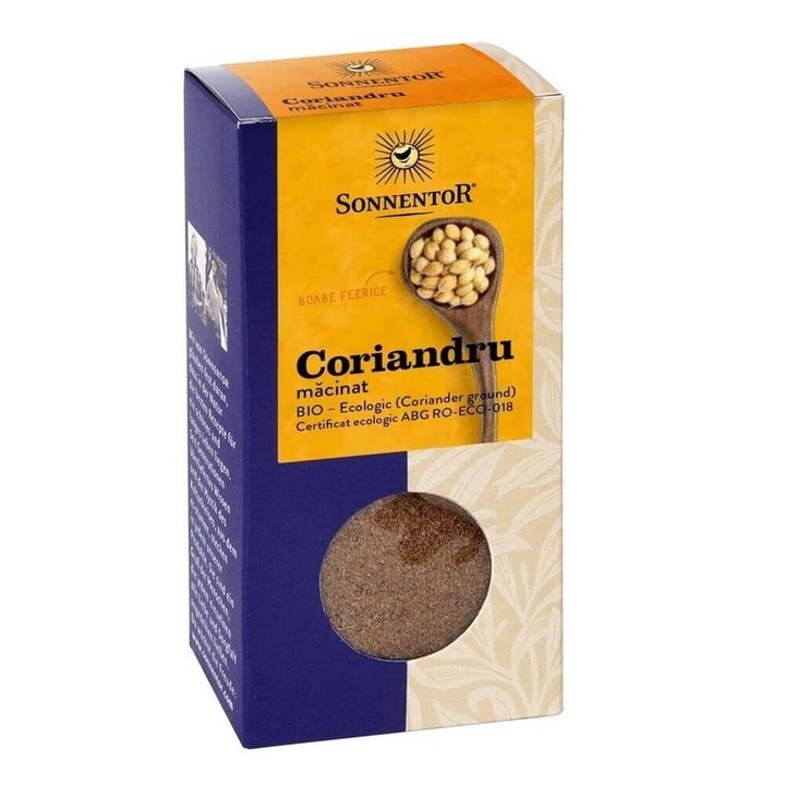 SONNENTOR, Coriandru Macinat Ecologic/Bio 40g